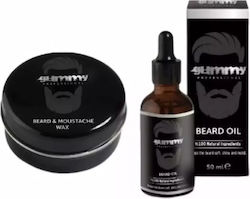 Gummy Oil Beard & Moustache Grooming Set for Mustache 50ml
