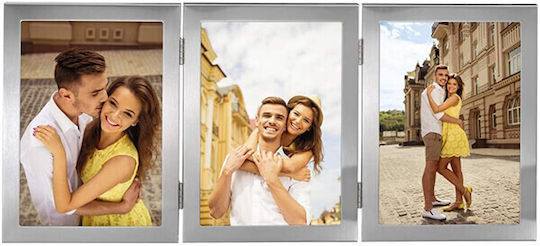 HAMA Wooden Photo Frame with Gray Frame