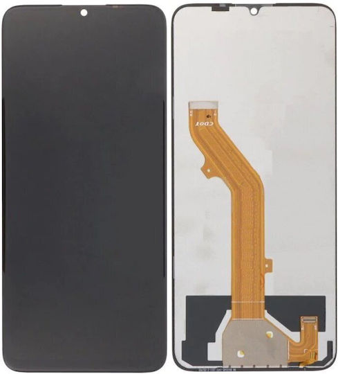 Οθόνη mit Touch-Mechanismus für TCL 40 SE (Schwarz)