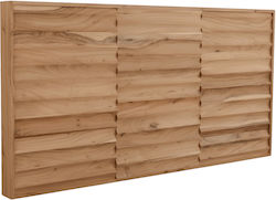 Polihome Κεφαλάρι Ξύλινο Καφέ 140x80cm Polihome Κεφαλάρι Ξύλινο Καφέ 140x80cm