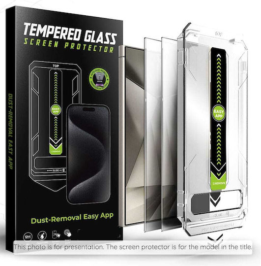 Techsuit Privacy Tempered Glass 2pcs (Galaxy S25 FE)