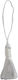 Fabric Tassel 10cm Tasxxxxx-xxx900 White