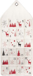 Fabric Advent Calendar 36x82cm Fabric Advent Calendar 36x82cm