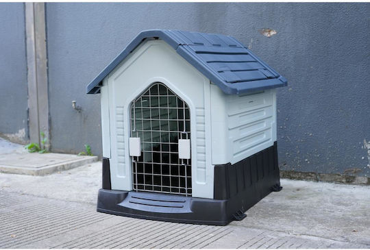 Animal Hundehaus Kunststoff Außenbereich Gray 72.8x60.2x66cm
