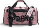 Playful Bags Sack Voyage Pink Fabric L60xW26xH30cm