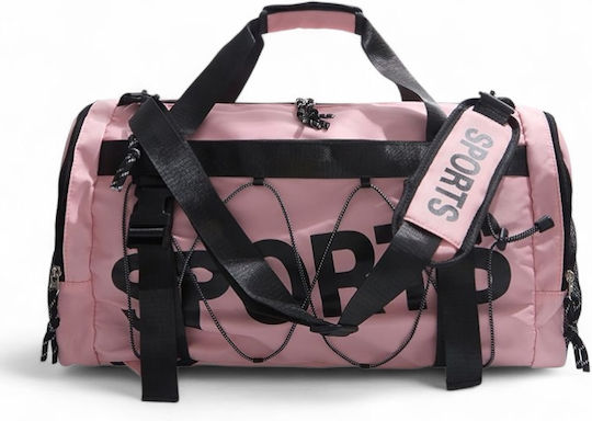 Playful Bags Sack Voyage Pink Fabric L60xW26xH30cm