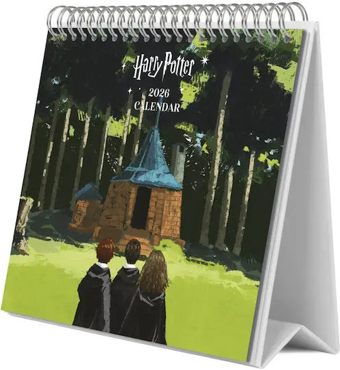 Harry Potter 2026 Desk Calendar Ημερολόγιο Γραφείου Cs26011