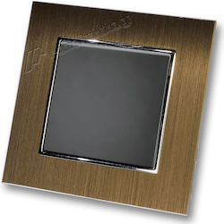 Lineme Recessed Electrical Wall Switch One-Way ...