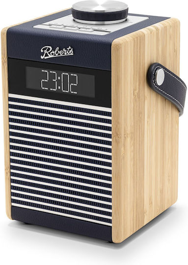Roberts Rambler Midi Φορητό Ραδιόφωνο Επαναφορτιζόμενο DAB+ με Bluetooth Navy Blue