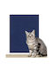 Animal Self-adhesive Cat Scratches Wallpaper Scratching Post Blue Wall Mounted 60x200cm