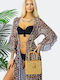 Feminin Caftan de Plajă Leopard Print