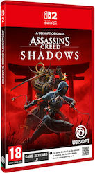 Assassin's Creed Shadows Game-Key Card Assassin's Creed Shadows Game-Key Card