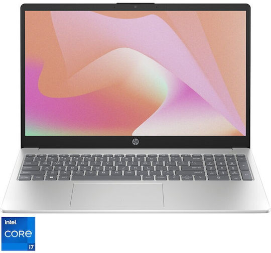 HP 15-fd0079nq 15.6" FHD (i7-1355U/16GB/512GB SSD/No OS) Aur cald (Tastatură Engleză Internațională)