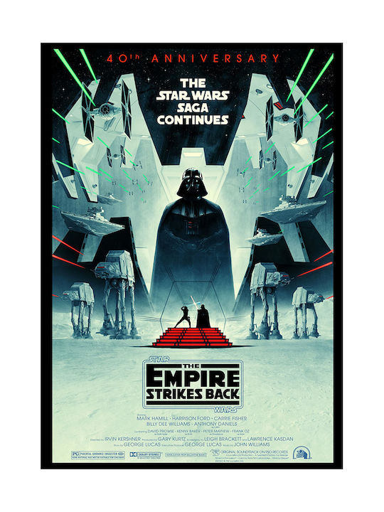 Poster Star Wars Empire Strikes Back 40th Anniversary Mv302 21cm x 30cm