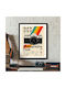 Poster Retro Canon Camera Club Japanese Edition Gm2409 50cm X 70cm Κορνίζα Φυσικό Ξύλου Μπεζ