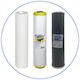 Aqua Filter Ersatz-Wasserfilter Zentrales Wasserfiltersystem / Waschmaschine / Wasserenthärter / für Wasserhahn / Umkehrosmose (RO) aus Aktivkohle 10" 5 μm (Mikrometer)