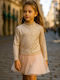 Kids' Shirt Long Sleeve Gold