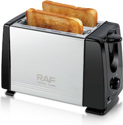Raf Φρυγανιέρα 2 Θέσεων 650W Μαύρη