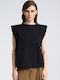 Women's Crop T-shirt Black
