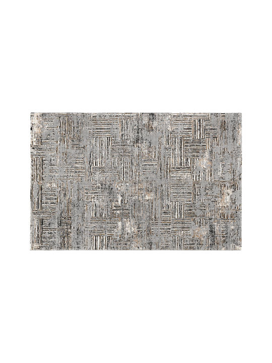 Ns Carpets Galaxy 198 Χαλί Ορθογώνιο Grey-black 160x230cm