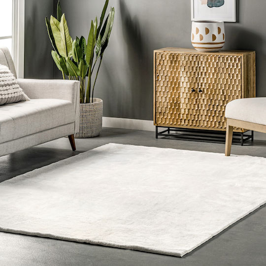 Deluxe Rug Rectangular Furry Champagne Pst001-ch-130