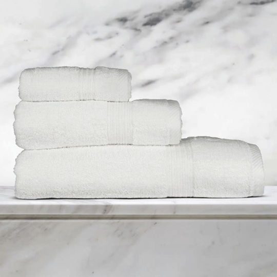Epavlis Homeware Πετσέτα Χεριών 30x50εκ. White