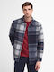 Μακρυμάνικo Overshirt Μπλε
