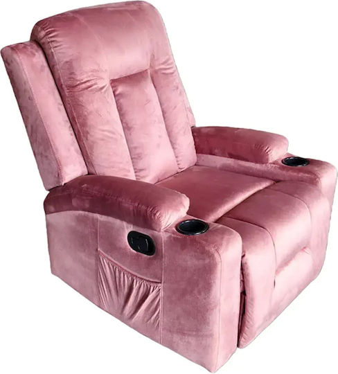 Gessel Relax Armchair Pink 80x90x98cm