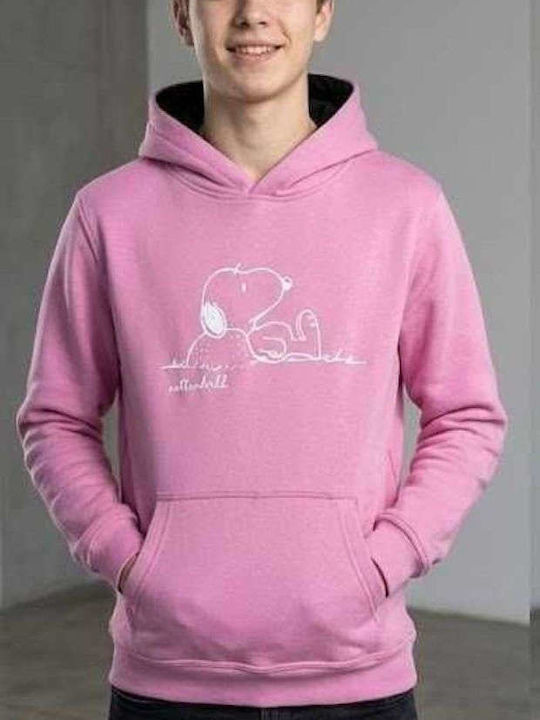 Cotton4all Sweatshirt mit Kapuze Pink