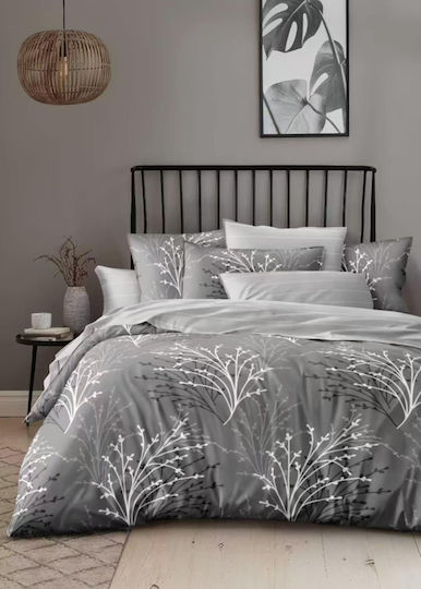 Duvet Cover Set Single with Pillowcase & 1 Sheet 160x240 Multicolored