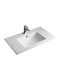 Vinci Solid Deasupra Blatului Chiuvetă Porțelan 100x46.5cm Solid