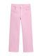 Kids' Denim Pants Pink