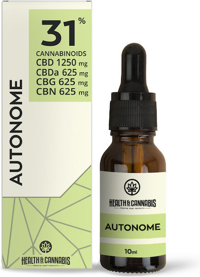 Health & Cannabis Ulei De Canabis 3125mg Cu 31% CBD Și Cu 31% CBG 10ml