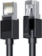 Ugreen F/UTP Cat.6 (Gigabit) Καλώδιο Δικτύου Ethernet 1.5m Μαύρο