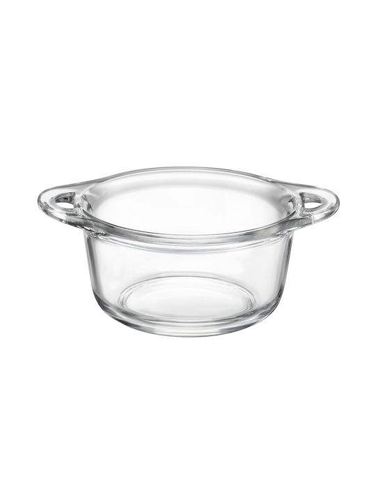 Bormioli Rocco Serving Bowl Round Glass with Diameter 14.2cm 12pcs