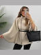 Women's Beige Cape