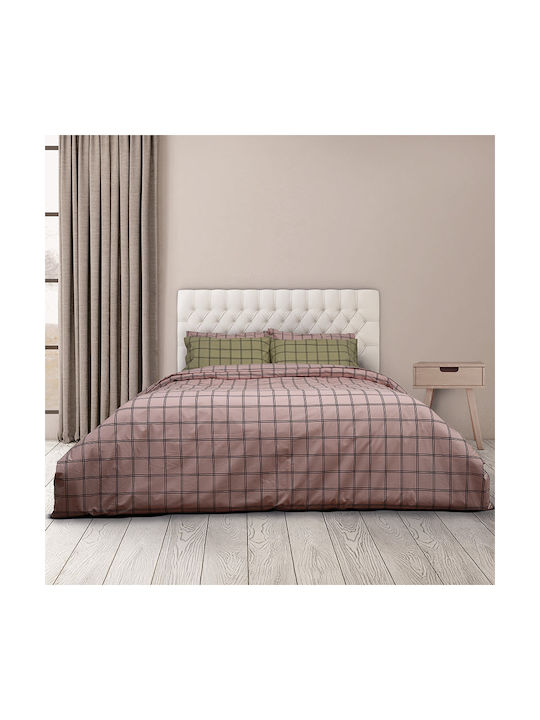 Epavlis Homeware Pillowcase Set Blush Pink 50x70cm.