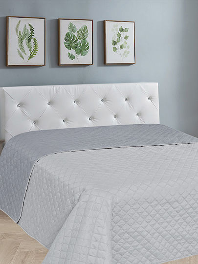 Sunshine Coverlet Super Double Gray/Dark Gray 240x250cm