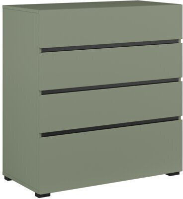Συρταριέρα Κρεβατοκάμαρας Alfere 121 Green 80x40x85cm Συρταριέρα Κρεβατοκάμαρας Alfere 121 Green 80x40x85cm