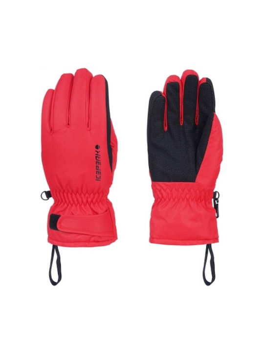 Icepeak Hayden Unisex Ski & Snowboard Gloves Red