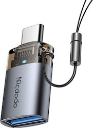 Mcdodo OT-7400 USB-A Weiblich in USB-C Männlich Mcdodo OT-7400 USB-A Weiblich in USB-C Männlich