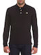 Polo Long Sleeve Blouse Black