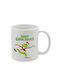 White Christmas Grinch Mug