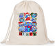 Digital Place Weihnachtlich Sack für Geschenke 34x42cm.