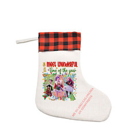 Weihnachtliche Dekorationssocke (Verschiedene Designs)