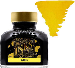 Diamine Replacement Ink for Pen Yellow 80ml