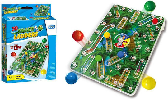 Настолна игра Φίδια Και Σκάλες за 2 играчи Blue Toys