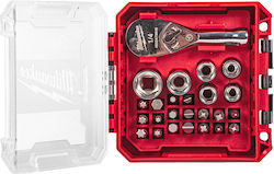 Milwaukee 4932499470 Set Cheie Tubulare și Chei Cu Clichet 25 Bucăți Milwaukee 4932499470 Set Cheie Tubulare și Chei Cu Clichet 25 Bucăți
