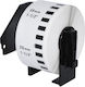 Makki Label Maker Tape in White Colour Compatible with Brother DK