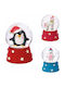 Weihnachtliche Schneekugel 4.3x4.3x6.3cm 1Stück (Μiverse Designs)